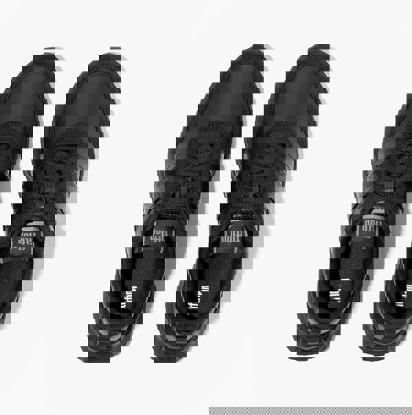 FitFlop F-MODE Womens Leather Trainers Urban Black