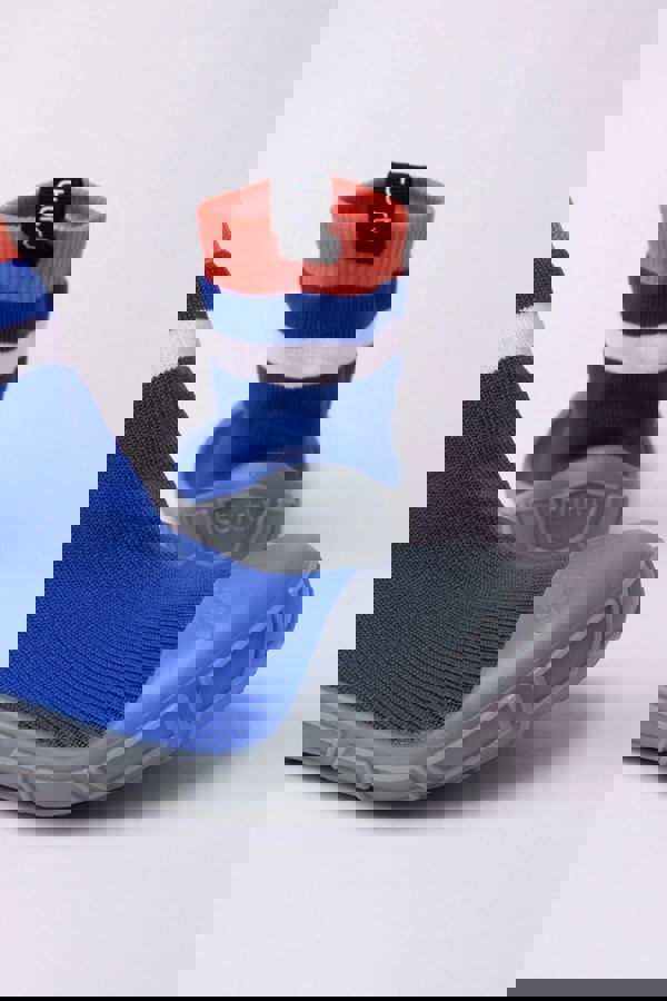 Turtl Kids' Recycled Indoor Outdoor Sock Shoes in Blue