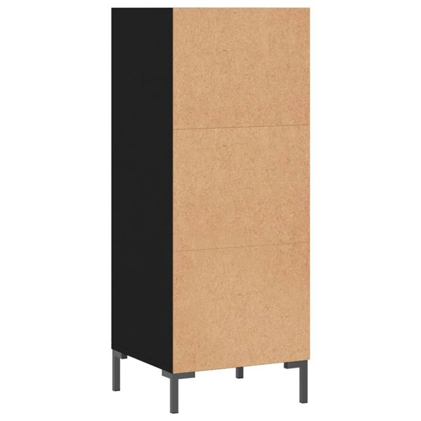 Berkfield Sideboard Black 34.5x32.5x90 cm Engineered Wood