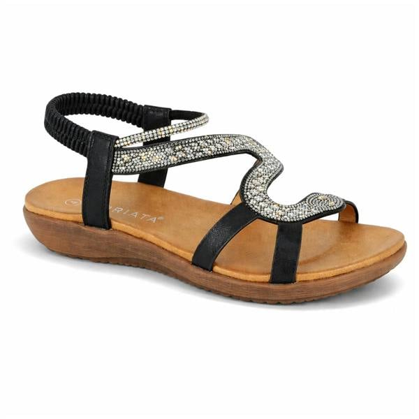 Cipriata Cipriata SERPENT Womens Slingback Sandals Black