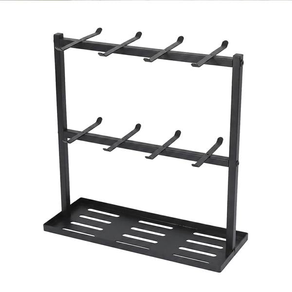 Levede Mug Holder Stand Countertop Coffee Cup Rack Storage Organiser 16 Hooks