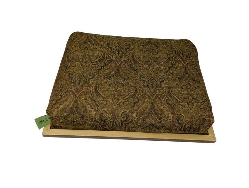 Made in the Mill Luxury Templeton Tapestry Lap Tray with Bean Bag Base
