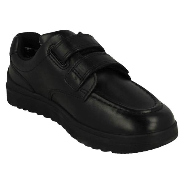 Clarks Boys Clarks Double Strap Fastening School Shoes Goal Style K