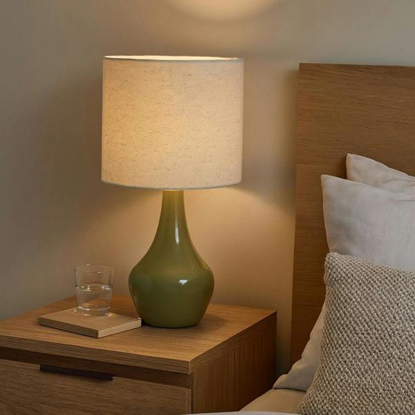 Pagazzi Lighting Odette Green Table Lamp