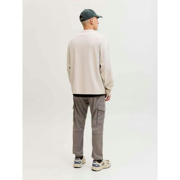 Jack And Jones Mens Flake Slim Cargo Trousers - Falcon - 