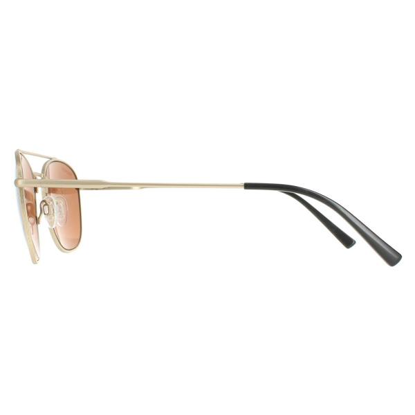 Serengeti Sunglasses Carroll SS542004 Matte Light Gold Polarized Drivers Brown