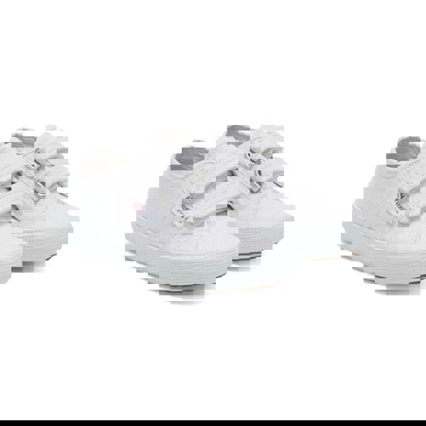 Superga Kids 2750 Easylite Touch Fastening Trainers - White