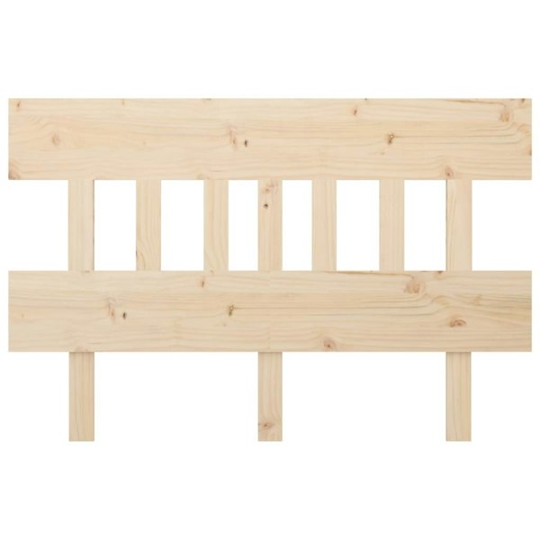 Berkfield Bed Headboard 143.5x3x81 cm Solid Wood Pine