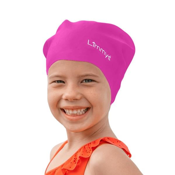 Limmys Premium Kids Long Hair Swim Caps