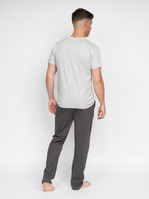 Duck and Cover Radovan Loungewear Set Grey Marl