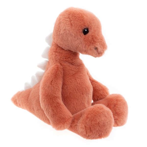 Charlie Bears Stevie Stegosaurus - Bear & Me Marmalade Orange M Stuffed Animal Dinosaur Plush Toy
