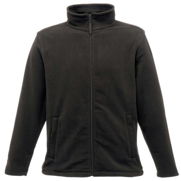 Regatta Mens Plain Micro Fleece Full Zip Jacket (Layer Lite) - Black - 