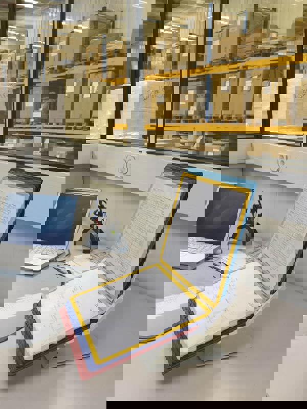 Durable VARIO PRO 10 Display Panel Desk Stand | 10 Panels | A4 Colour Coded