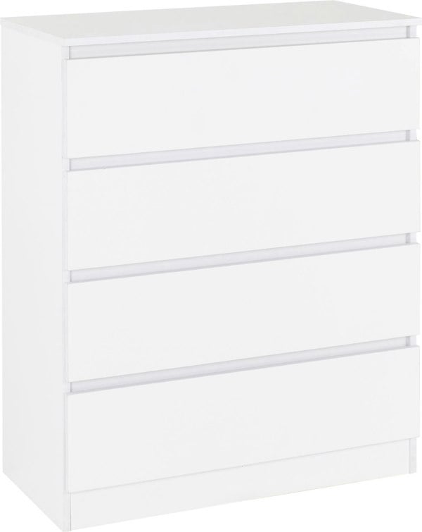 Seconique Malvern 4 Piece Bedroom Set with 3 Door Triple Wardrobe