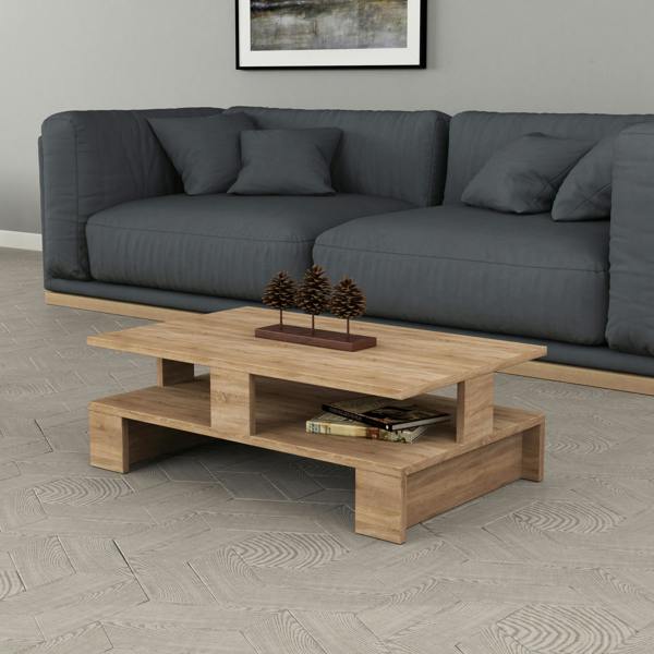 Decortie Mansu Modern Coffee Table Multipurpose  H 27.5cm