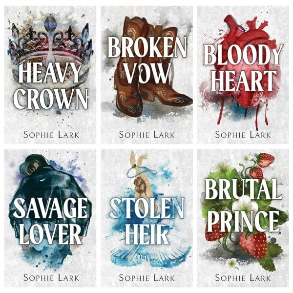 Brutal Birthright Series 6 Book Set Brutal Prince, Stolen Heir, Savage Lover, Bloody Heart & more