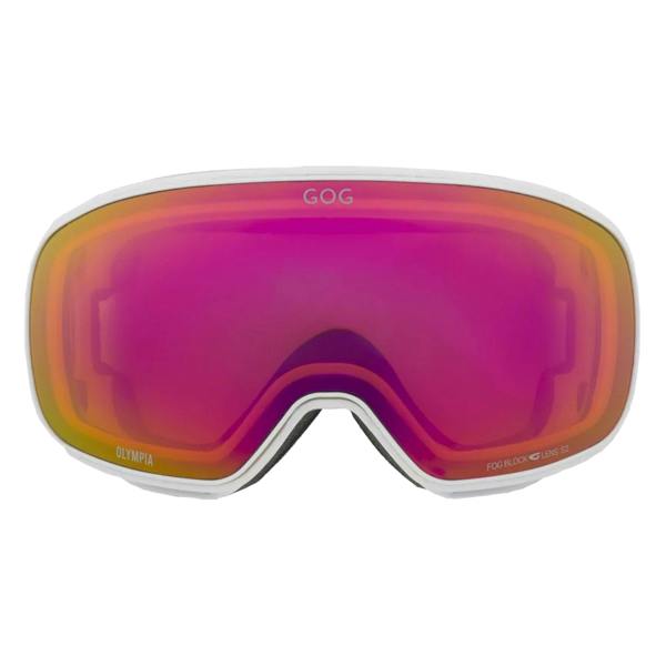 GOG Eyewear Unisex Olympia UV400 Ski Snowboard Goggles with Magnetic Anti-Fog Double Lens