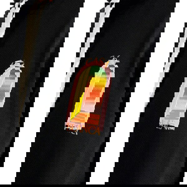 Casablanca Gradient Arch Logo Black Hoodie