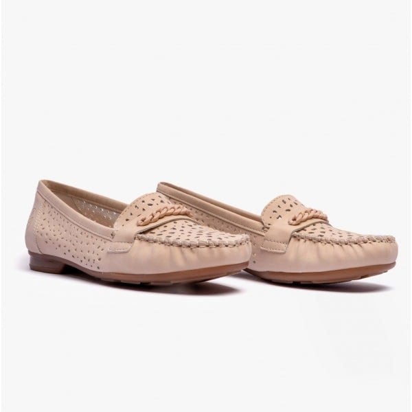 Rieker 40068-60 Womens Shoes - Beige