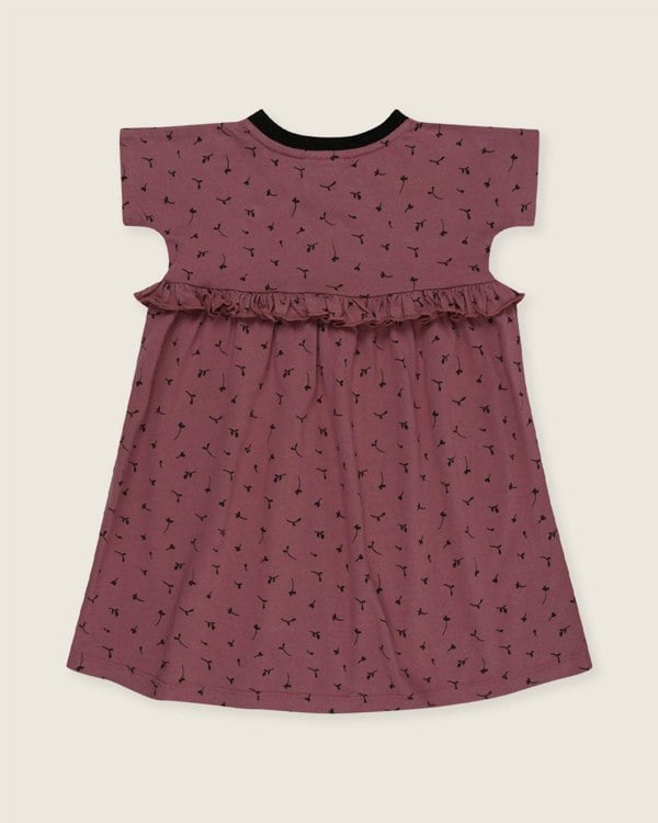 organic cotton Pink Seedling Print Dress - image 4