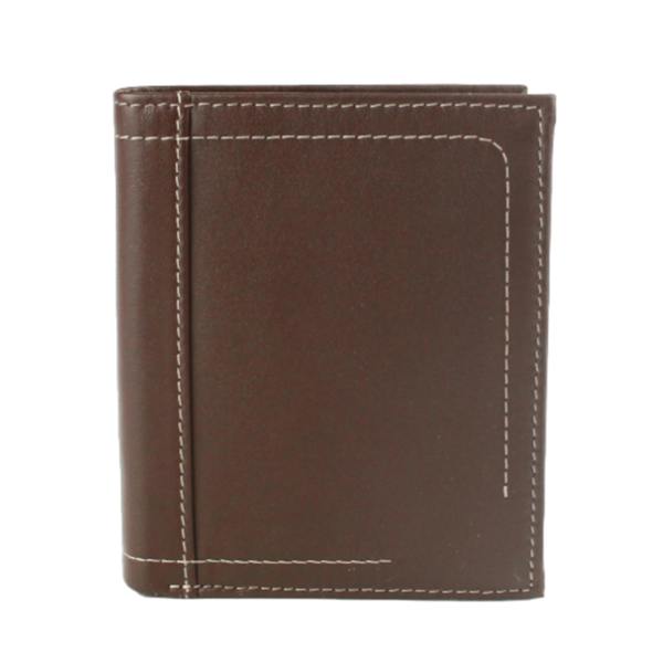 Eastern Counties Leather Mens Isaac Leather Wallet - Brown - 