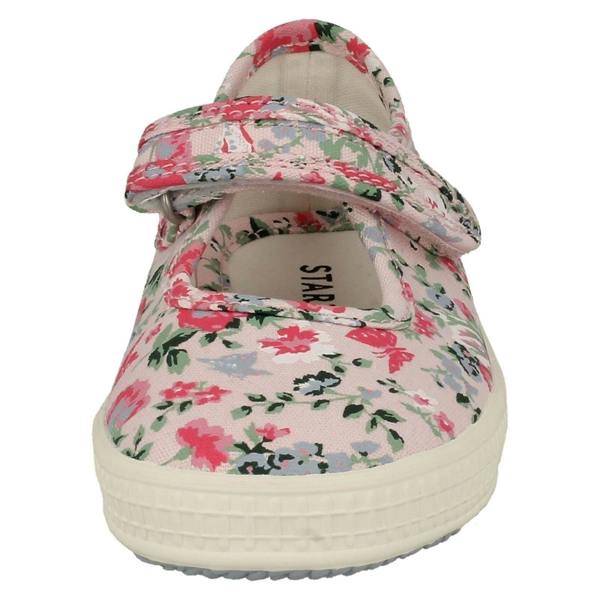 Start-rite Girls Startrite Canvas Pumps Posy 18