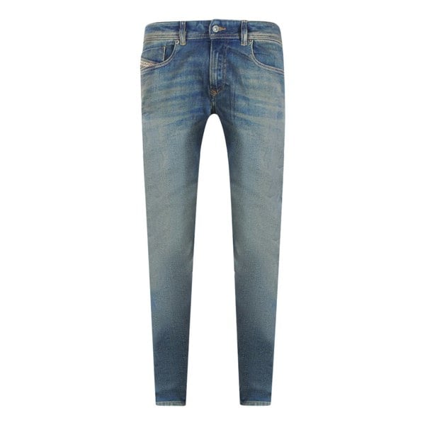Diesel 1979 SLEENKER L.32 PANTALONI 09H69 Blue Jeans Mens W29 / 32L