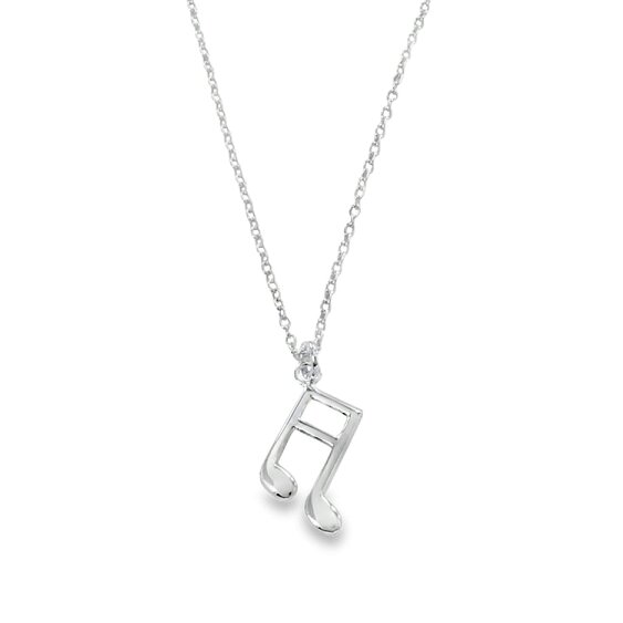 Reeves & Reeves Music Notes Necklace