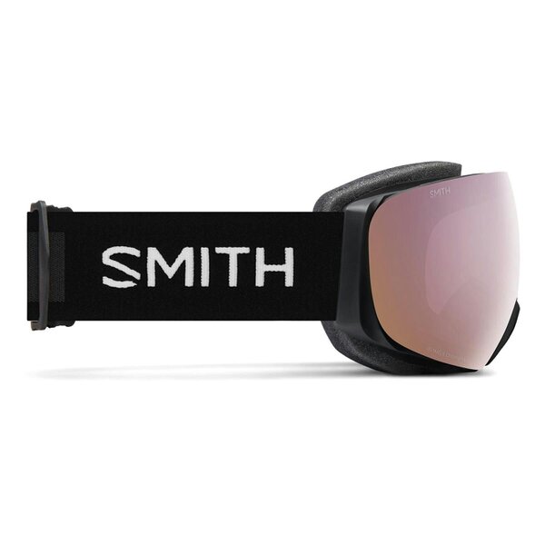 Smith Ski Goggles IO Mag S 0JX M5 Black ChromaPop Everyday Rose Gold Mirror & CP Storm Blue Sensor Mirror