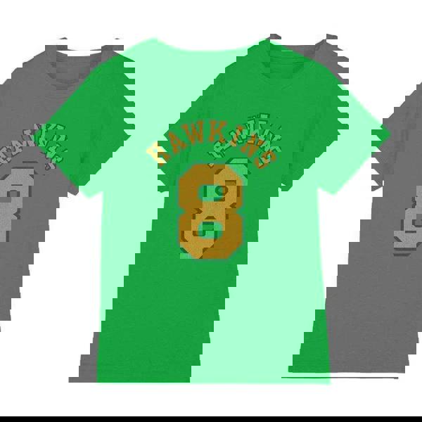 Stranger Things Childrens/Kids Hawkins No 8 T-Shirt - Kelly Green