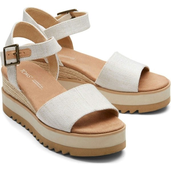 TOMS Diana Womens Sandals - Natural