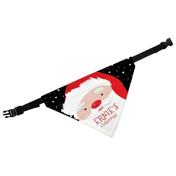 Personalised Memento Company Personalised Santa Dog Bandana