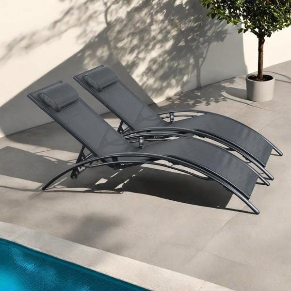 Pair of Bali Sun Loungers - Set of 2 - Madefor.Living