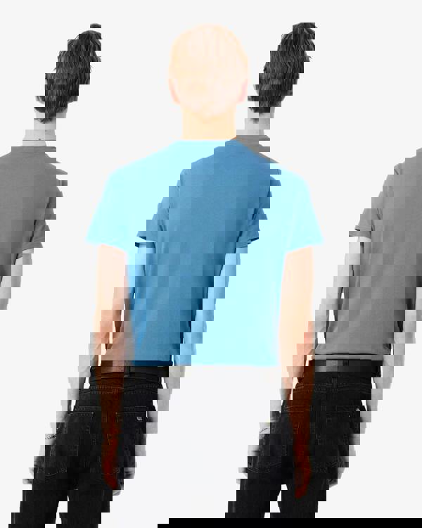 Lacoste Mens Crew Neck Pima Cotton Jersey T-Shirt - Abyss Blue JBK | CHO | Designer Mens Short Sleeve T-Shirts & Tops