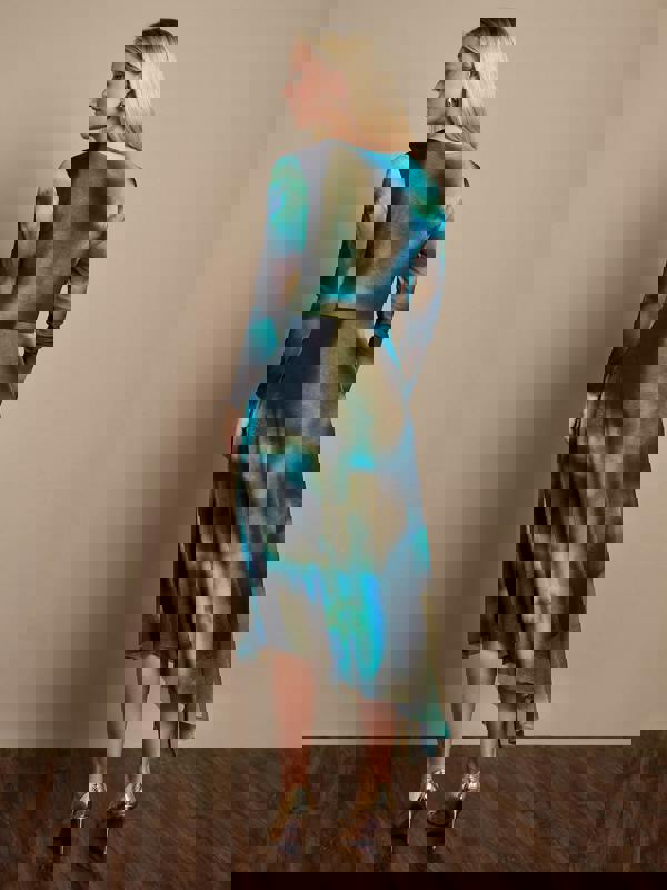 GWD Yaslyn Printed Mesh Dress