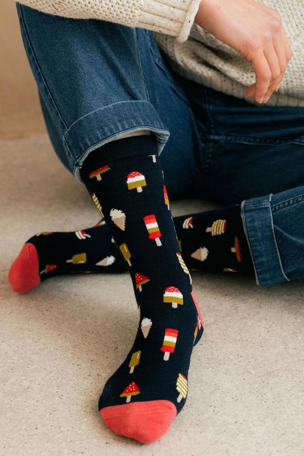 Lily & Me Ice Lollies Bamboo Ankle Socks