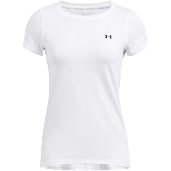 Under Armour Womens/Ladies Performance HeatGear Short-Sleeved Training T-Shirt - White - 