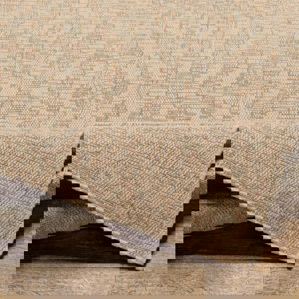 Livabliss Tuareg-Global Beige Ivory Graphic In- & Outdoor Jute-Look Rug