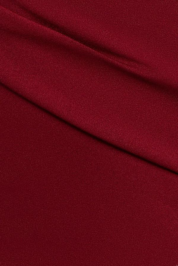 Bardot Scuba Crepe Maxi Dress - Wine DR4882BR