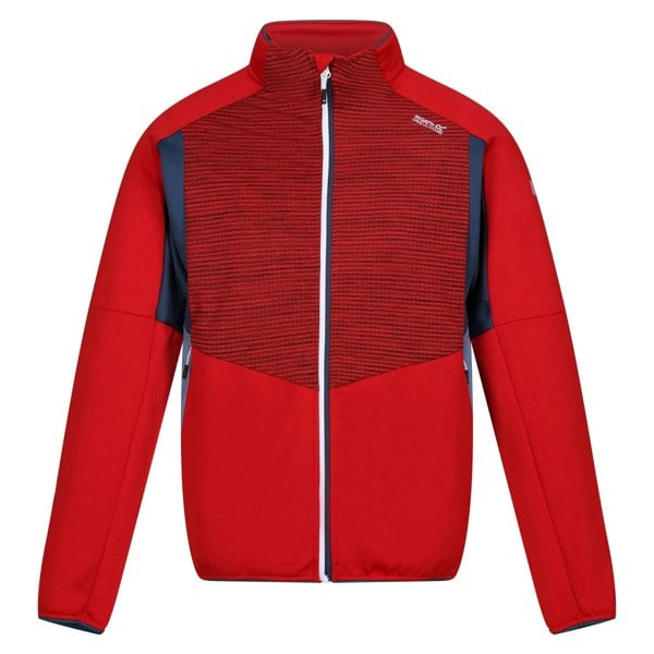 Regatta Mens Yare VIII Full Zip Jacket - Danger Red/Moonlight Denim/Coronet Blue