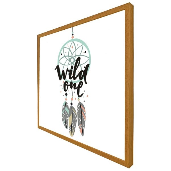 Benjamin Tate Design Cute print in boho style (Picutre Frame)