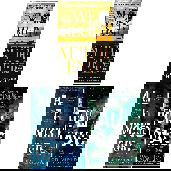 Chris Whitaker Collection 3 Books Set We Begin at the End, Tall Oaks, All The Wicked Girls