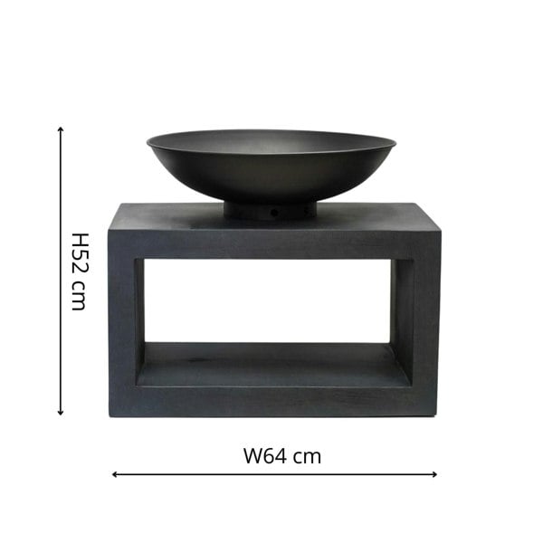 Ivyline Firebowl & Rectangle Console