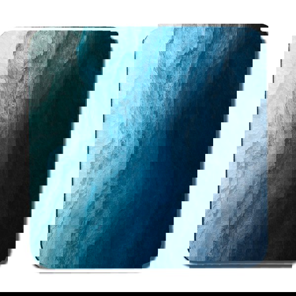 Benjamin Tate Design abstract blue liquid fluid (Coaster)