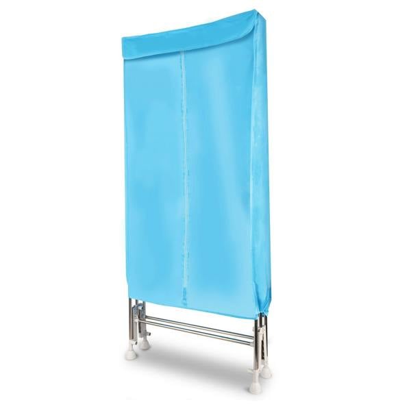 Gr8 Home 1500W Heated Clothes Airer Wardrobe Dryer Rack Blue