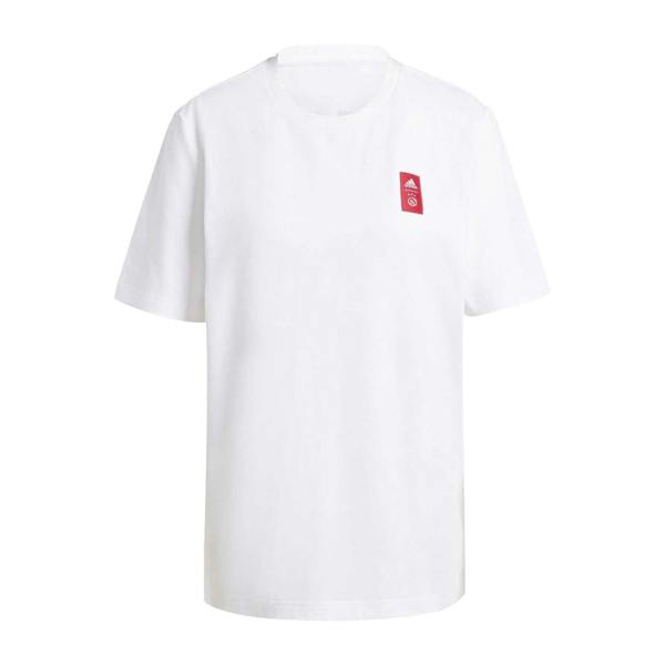 Adidas Mens Ajax Amsterdam T-Shirt - White - 