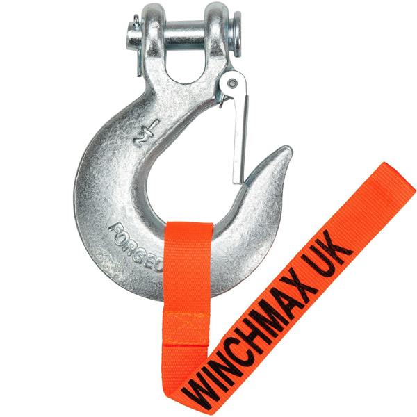 WINCHMAX Winch Hook 1/2 Inch Clevis Forged G70.  Suitable for Winches up to 20,000lb