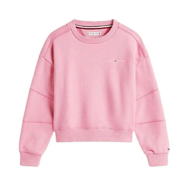 Tommy Hilfiger Childrens/Kids Sweatshirt & Jogging Bottoms - Pink - 