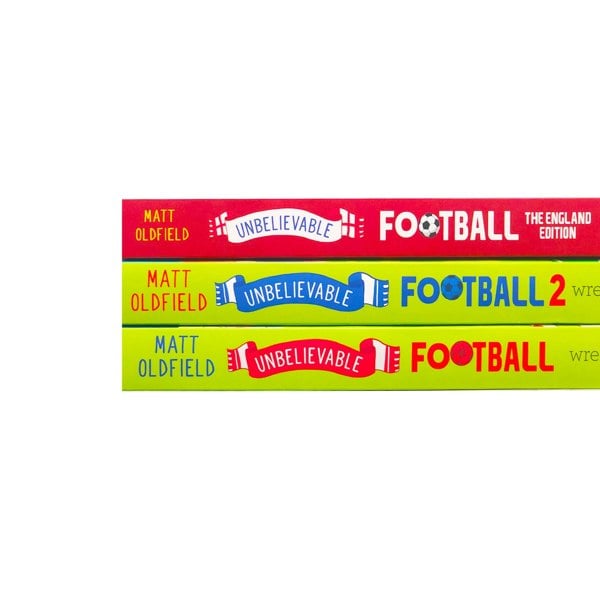 Unbelievable Football True Stories 3 Books Collection Box Set By Matt Oldfield