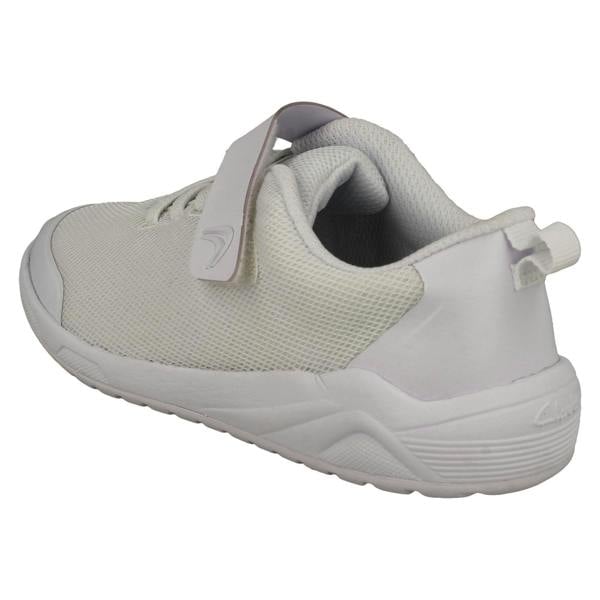 Clarks Childrens Clarks Sporty Hook & Loop Fastening Trainers Aeon Pace